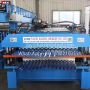 Double roll forming machine roof 
