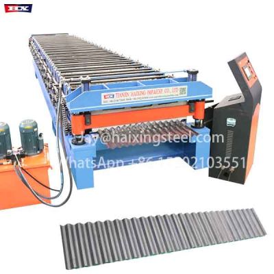 Double roof making machine 