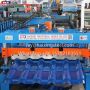 Glazed roof sheet roll forming machine