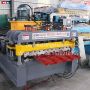 Glazed roof sheets making machine