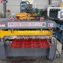 Glazed roof sheets making machine