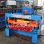 Glazde roof tile machine