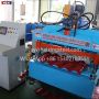 Glazed roof tile making machine