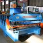 Trapezoidal roofing sheet machine