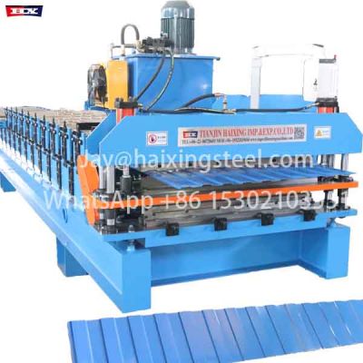 Trapezoidal roofing sheets manufacturing machine