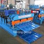 Glazed aluminium roll forming