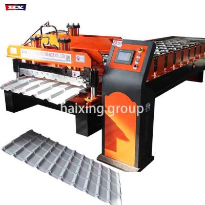Glazed rcold forming machine
