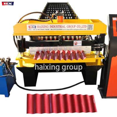 Corrugated-684 zinc roofing sheet making machine