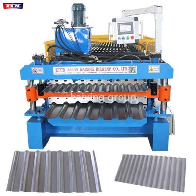 Double iron sheet making machine