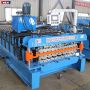 Double iron sheet making machine