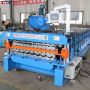 Double iron sheet making machine