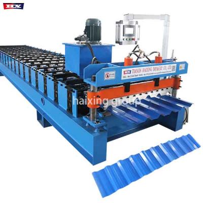 Trapezoidal panel roll forming machine