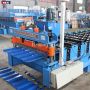 Trapezoidal panel roll forming machine