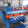 Trapezoidal panel roll forming machine