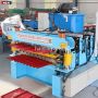 Double roll former machine