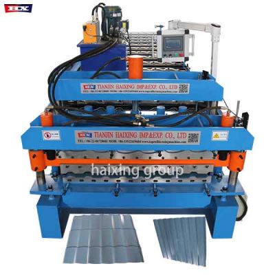 Double roll forming aluminum