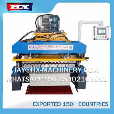 Corrugated roof profile corrugated making machine