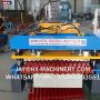 Corrugated roof profile corrugated making machine
