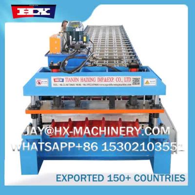 Cr38 roof profile roof trapezoidal machine