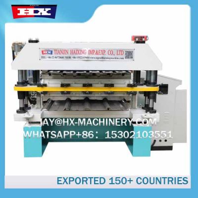 C33 color coated roofing sheet machine