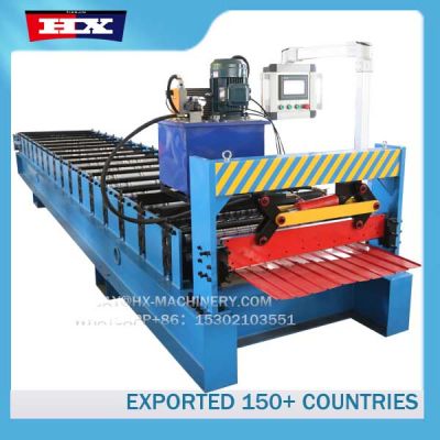 838 multi panel roofing machine