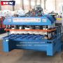 1100 glazed tile roof sheet roll forming machine