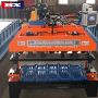 1020 glazed tile roll forming machine metal roofing tile
