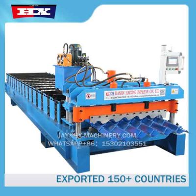 925 glazed tile roll forming machine