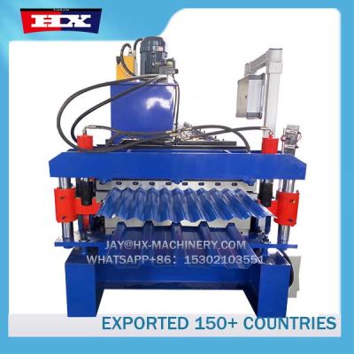 925 trapezoidal sheet roll forming machine roof