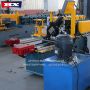 Omega roll forming machine