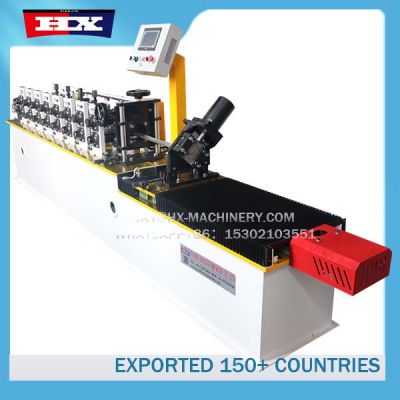 C profile roll forming machine