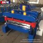 Glazed roof tile forming machine