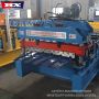 Metal roof glazed tile roll forming machine