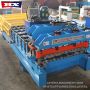 Metal roof glazed tile roll forming machine