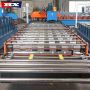 Roof tile forming machine
