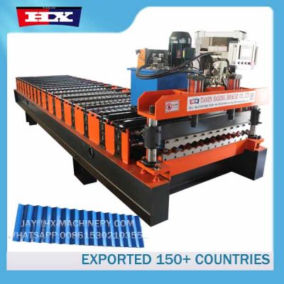 corrugated curving machine