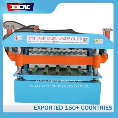 1000 corrugated metal rolling machine