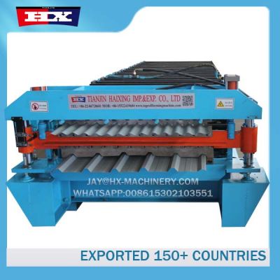 corrugated sheet forming machine
